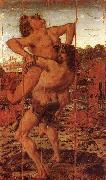Antonio Pollaiuolo Hercules and Antaeus Time France oil painting artist